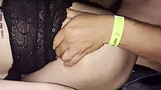 Guess what happened in the swingers booth with that soft cock