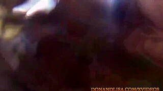 Lisa Rivera Teases Don Whoe With Sloppy Jacuzzi Blowjob