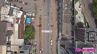 A intriguing beautiful party at five o'clock