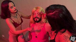 MY COLLEGE PROFESSOR WANTED NEW THING SO I MADE HIM MY SISSY WITH FRIEND!!