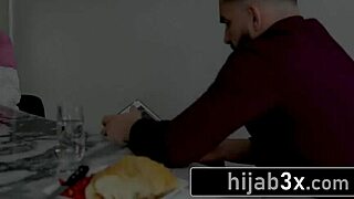 Young Muslim Beauty Seduces Her Big Dick Teacher With Passion!