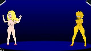 I love watching Lisa Simpson, Tina Belcher, and Amy Wong dance