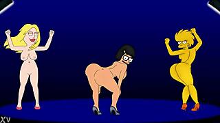 I love watching Lisa Simpson, Tina Belcher, and Amy Wong dance