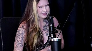 Check out these moments of Alice Vasconcelos chatting privately with Raphaela Savanah, part 2 on sheer red.