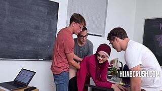 Fuck Your Milf Hijab Teacher Today!