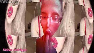 You are so obsessed with my perfect look, glasses, nipples, sucking, and saliva in this jerk off instructions fetish