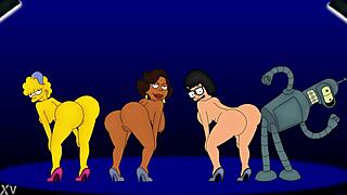 I love watching Lisa Simpson, Tina Belcher, and Amy Wong dance