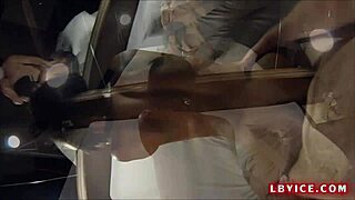 Ladyboy bee gives blowjob and gets fucked