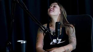 Watch the naughty interview full of fucking with flor de damiana and vovo moai in porn cast brazil - part 3