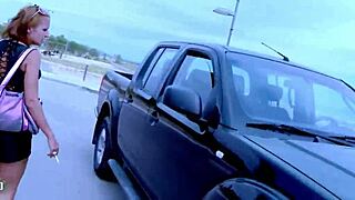 Gorgeous french beurette krystal wallas fucked by kevin in outdoor quickie