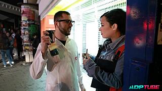 Detailed Deep Throat from University Campus Whore's Juicy Pussy