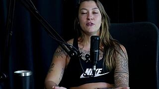 Watch the naughty interview full of fucking with flor de damiana and vovo moai in porn cast brazil - part 3