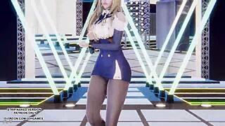 Mmd T-Ara - So Crazy Ahri Hot Kpop Dance League Of Legends Uncensored Hentai