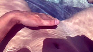artemisia love's pussy gets fingered in jacuzzi pov