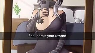 Hot bitch rides dildo like crazy 😈