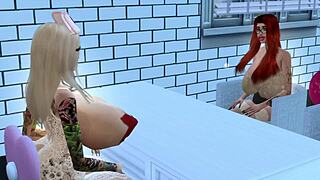 sims 4 PORN horny NURSE bella FUCKS her PACIENT mila