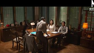 Charming young married woman Bai Jie from Modelmedia Asia highlights elegance and youth