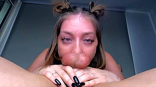 Deep Throat Skills She Masters