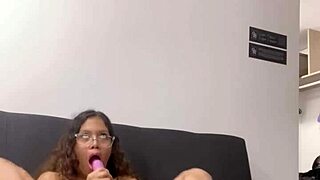 Horny petite 18+ 18 masturbates