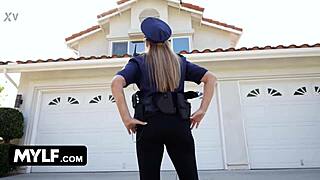 Horny Stepson Punished By Horny Milf In Uniform