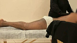 I caught this steamy happy ending massage with handjob on hidden cam