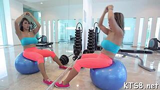 Transsexual Beauty Endures Intense Anal Penetration, Her Bubble Butt Stretched Wide by Massive Cock