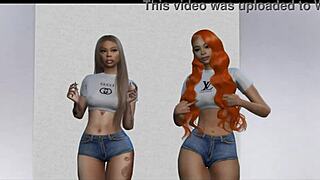 ice spice n big latto doin a threesome photoshoot, its crazy hot