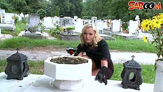 Hot Widow Gets Nailed In Anal And Blowjob Session