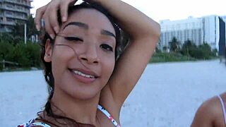 18yo teen interracial threesome with latina and tiny filipina on south beach airbnb bts shoot miami ft violet rae and sarah lace directed by shimmy cash