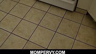 Horny milf intensely fucks stepson while husband is away - Carmen Valentina