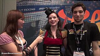 Fionna and Jimmy's Chaturbate video at AE Expo