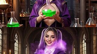 Arcadia Academy Music Video with SFW and NSFW Side-by-Side AI Women