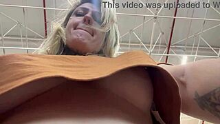 Man films woman shopping with hidden phone