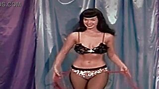 Orbiting Odyssey - Vintage Tribute To Betty Page With Retro Music And Antique Vibes