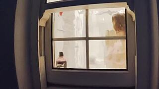 You Watch Your Neighbor in the Shower