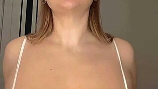Mommy Wife Shows Huge Natural Tits!
