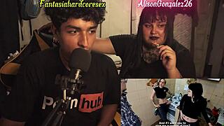 reacting to argentine porn and getting sucked off