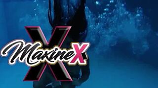 maxine x gets her both holes dicked by shaun dam