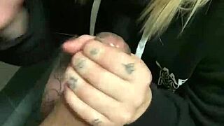 Deepvane sucks cock in public bathroom