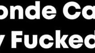 Curvy Blonde Cali Carter Gets Her Pussy Fucked By Eric John