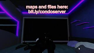 Roblox slut sucking dick with deepthroat passion