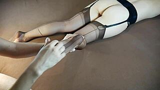 soles massage milf stockings