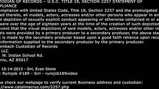 Evan stone gets surprised with rimjob from siri