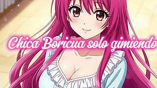 Boricua Moans During Kassindrix Solo Masturbation