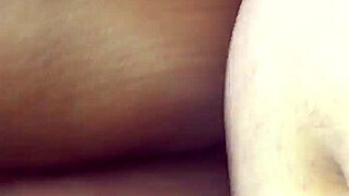 Black Girlfriend Feels Passionate Latino Dick In Bed