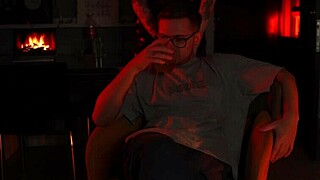 Romantic dinner turns into hot sex with my girl.