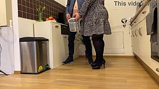 gorgeous mother in law intrigues with subtle charm. she visits family gatherings often.