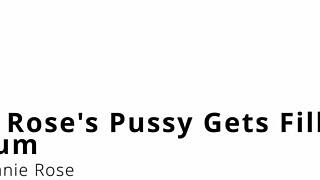 Minnie Rose's Tight Pussy Gets Filled With Cum On Stage