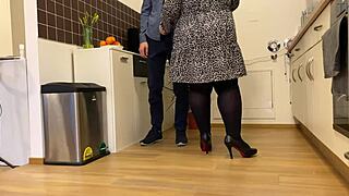 gorgeous mother in law intrigues with subtle charm. she visits family gatherings often.