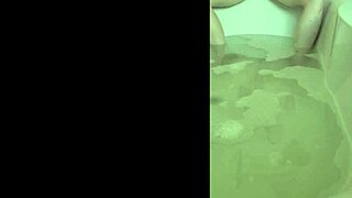 Solo Bath Horny Orgasm